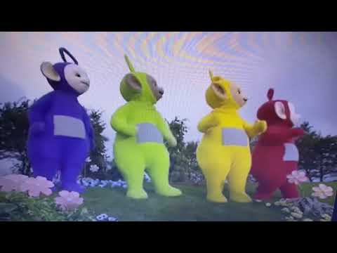 The Teletubbies Run To The Magic Windmill To All Over Again (Playing With Dough)