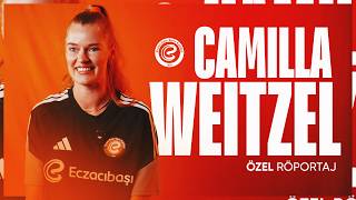 Camilla Weitzel ile Kartal'da ilk özel röportajımız! 🧡🎤