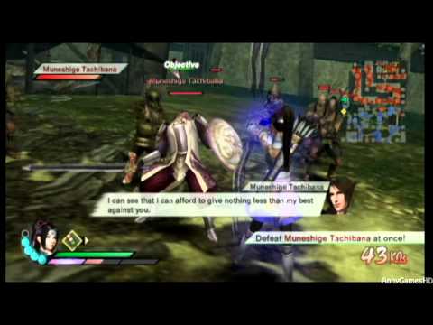 Samurai Warriors 3 - Ina Hime Story 5 - The Osaka Campaign - Part 1 [JPN voice][Wii]