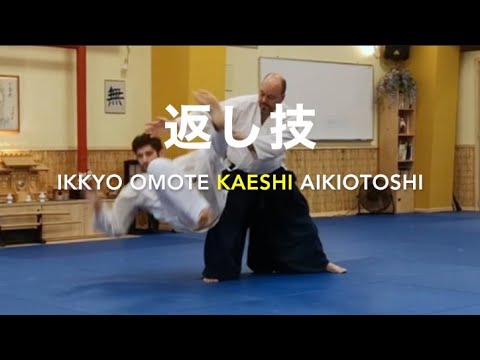 Kaeshi waza: IKKYO (omote) vs AIKIOTOSHI [3/3] - Marco Rubatto