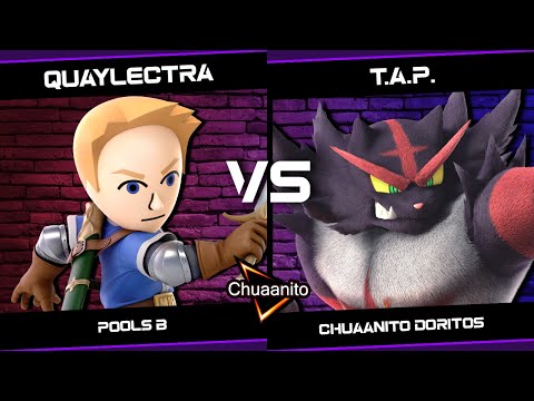 Quaylectra (Mii Swordfighter) vs T.A.P (Incineroar) - Chuaanito Doritos - Pool B
