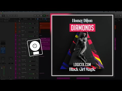 Honey Dijon Feat. Dope Earth Alien -It's Quiet Now (Logic Pro Remake )