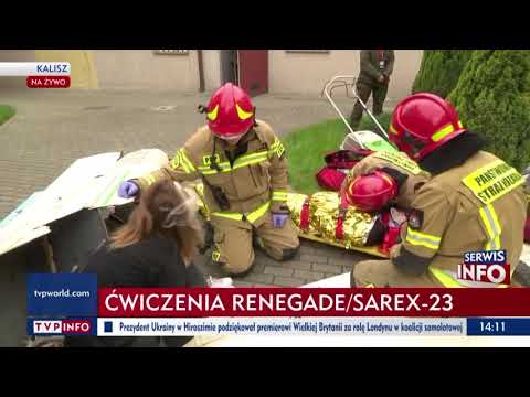 Ratowali ofiary zderzenia dwóch statków powietrznych. Ćwiczenia służb w Kaliszu