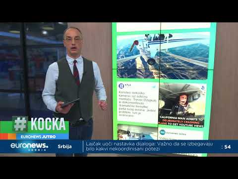 Jutjuber namerno srušio svoj mali avion zarad klikova i lajkova