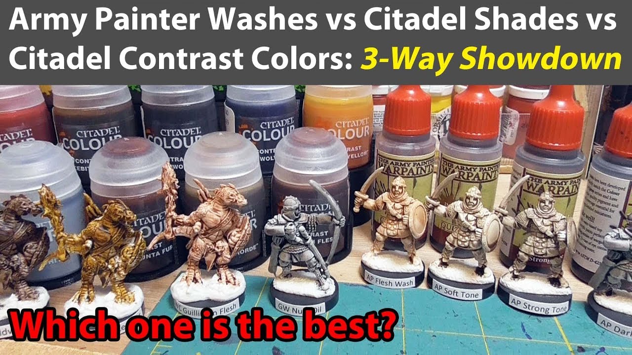 Warmashop - En 2019, Citadel Color a créé les peintures Contrast, une  nouvelle gamme de peintures qui a rendu la peinture des figurines plus  rapide et plus facile que jamais, ouvrant également