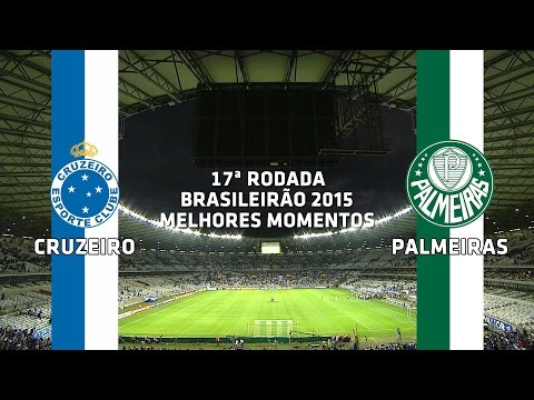 Melhores Momentos - Cruzeiro 2 x 1 Palmeiras - Brasileirão - 09/08/2015