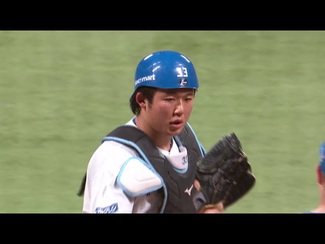 【5回表】ファイターズ・進藤勇也 体を張ったストッピングで投手を救う!! 2025年6月5日 北海道日本ハムファイターズ 対 阪神タイガース