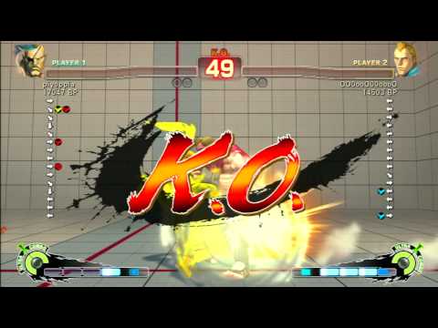 SSF4 Rank Match  piyoppia (SA)  vs  OO0ooO00oooO (AB)