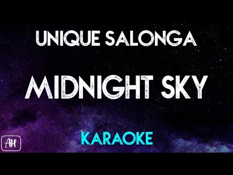 Unique Salonga - Midnight Sky (Karaoke/Acoustic Instrumental)