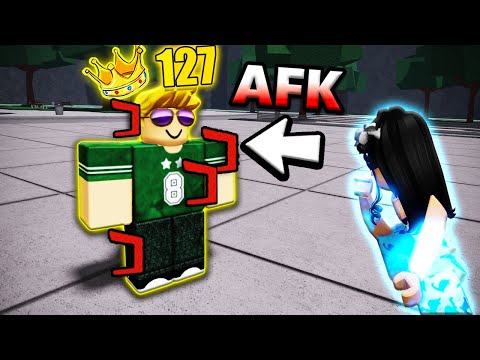 I Pretended to be a FAKE AFK NOOB with a KILLSTREAK in The Strongest Battlegrounds!