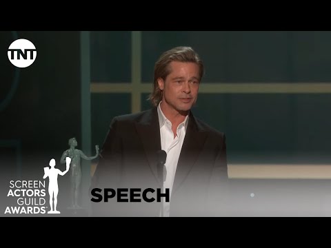 Brad Pitt: Award Acceptance Speech | 26th Annual SAG Awards | TNT