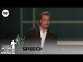 Brad Pitt Award Acceptance Speech 26th Annual SAG Awards TNT