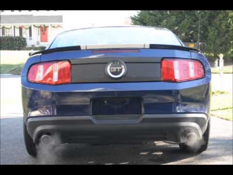 2011 & 2012 Mustang GT with Ford Racing GT500 Axle Back Exhaust