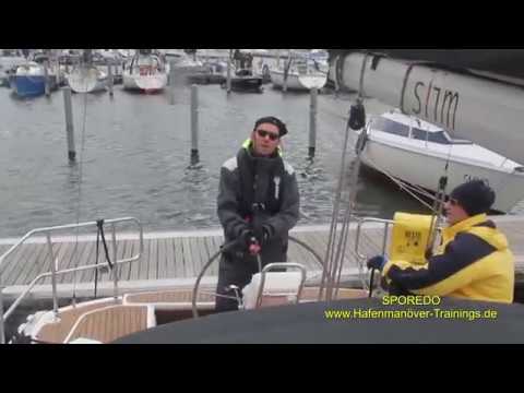 Hafenmanöver-Training: präzises Ablegen bei 6 Bft - ohne Stress - gewusst wie!