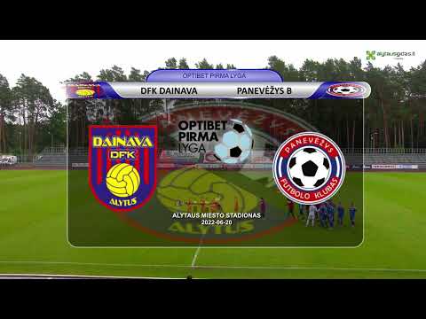 🔴 Futbolas: Alytaus DFK „Dainava“ – FK   „Panevėžys“ B