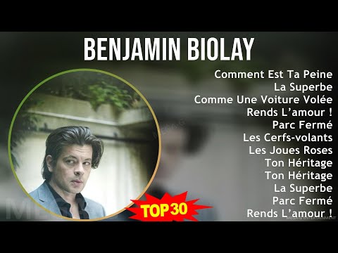 Benjamin Biolay 2024 MIX Greatest Hits - Comment Est Ta Peine, La Superbe, Comme Une Voiture Vol...
