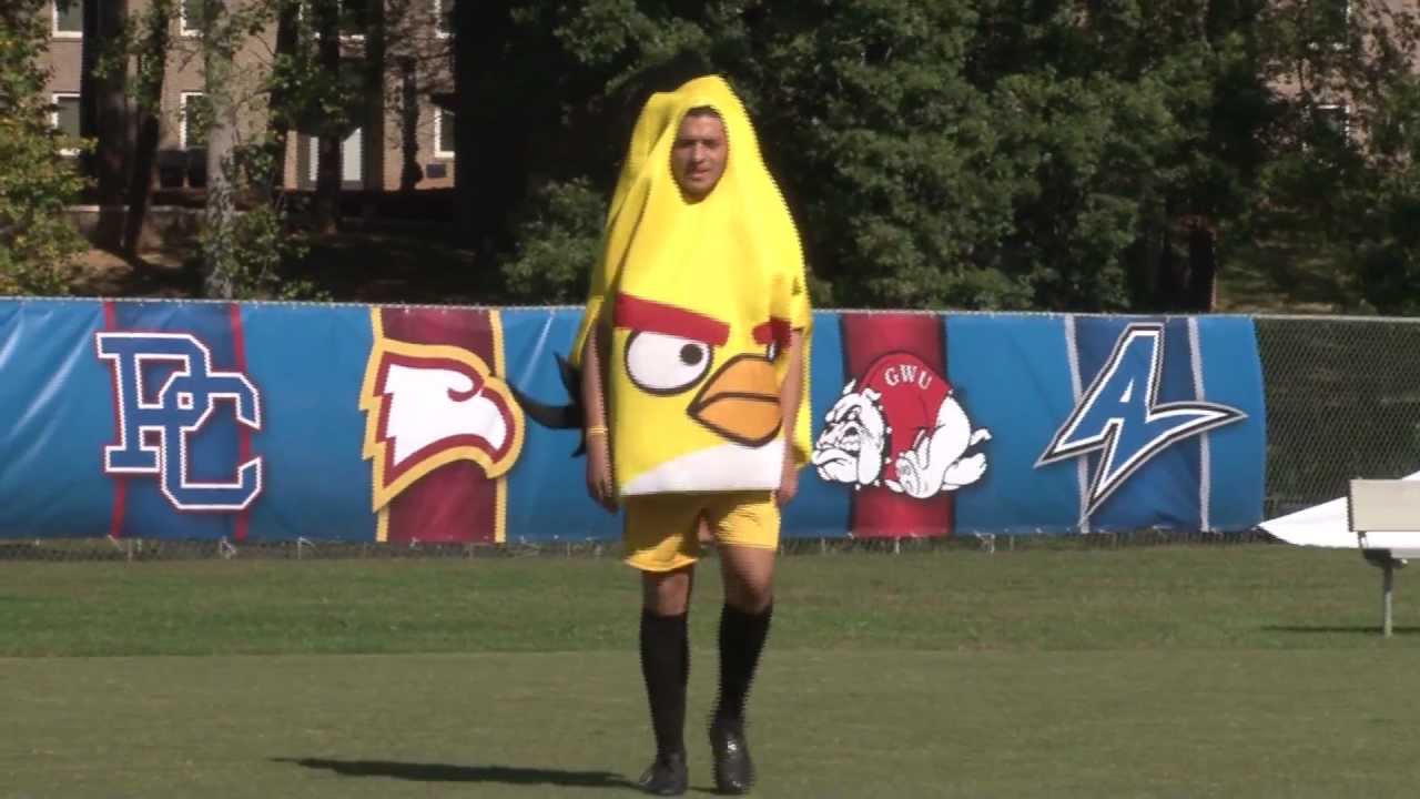 Soccer Players Kick Ass At Real, Impressive Game Of Angry Birds