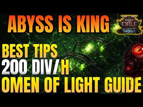 [PoE 2] Abyss Farming Strategy 0.4 (200Div/H) - Get the Most Out Your Tablets in Path of Exile 2