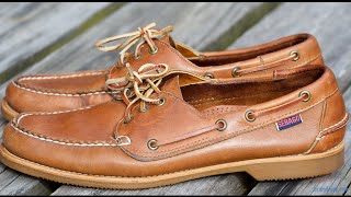 Sebago Boat Shoes - Made in USA - in 4k UHD