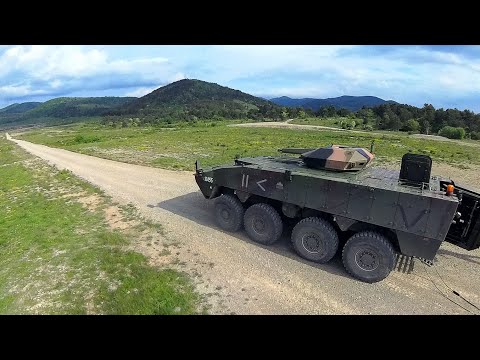 Test firing the VANTAGE Automated Turret System