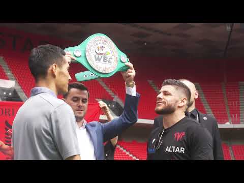 Florian Marku sings Adem Jasharin at the Press Conference ✅