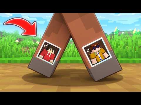 Wir PRANKEN HEIMLICH VILLAGER mit VERSTECK IM FUß! (Minecraft)