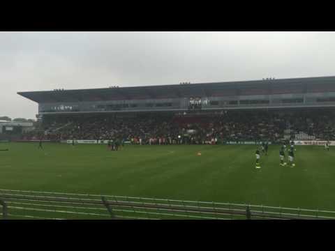 VfB Lübeck - Werder Bremen gut gefüllte Lohmühle