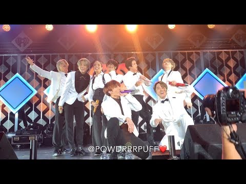 191206 - BTS - BOY WITH LUV W/ HALSEY - KIIS FM JINGLE BALL - 4K HD Fancam 직캠