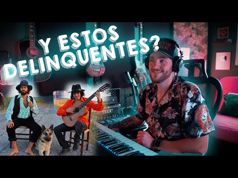 AMERICANO reacciona por primera vez a Los Delinquentes - A La Luz Del Lorenzo
