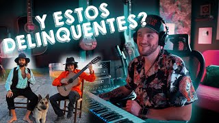 AMERICANO reacciona por primera vez a Los Delinquentes - A La Luz Del Lorenzo