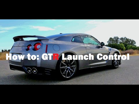 Nissan GTR : How to use Launch Control