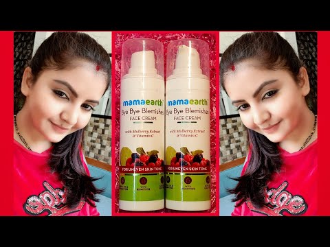 Bye Bye Blemishes Face Cream With Mulberry Extract & Vitamin C for uneven skin tone | RARA | Video