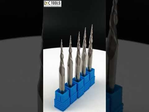 Tapered end mills, 3/4 inch, stainless steeel