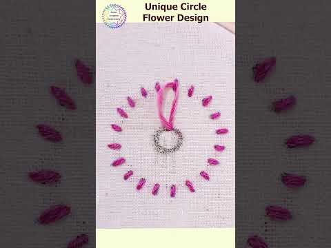 Fancy Flower Embroidery Designs - wow! #stitchsampler #easy #beautiful #needlework #crafts #shorts