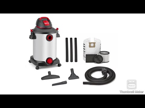 Unboxing & demonstration of the new 12 gallon stainless steel 6 hp wet/dry Shop Vac. Episode 29