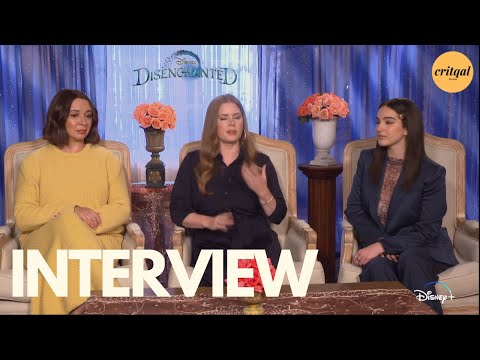 Disenchanted - Amy Adams, Maya Rudolph & Gabriella Baldacchino | Interview