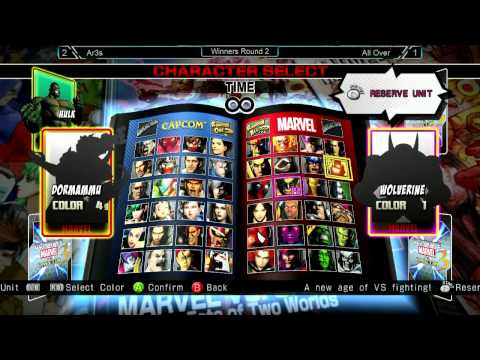 Farewell to GBZ v3   UMvC3 W2   Ar3s vs All Over