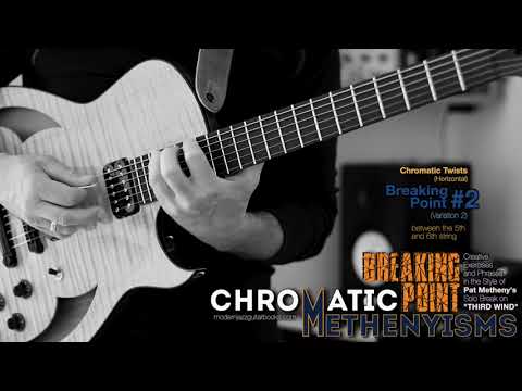 Creative Exercises and Phrases In the Style of Pat Metheny's Solo Break on "Third Wind"