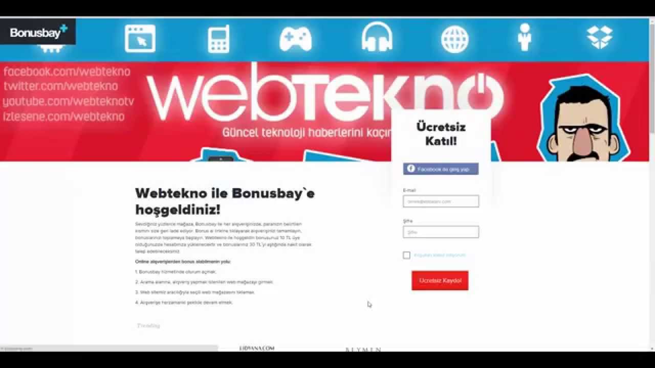 İnternet Alışverişlerinizden Bonusbay ile Para Kazanın
