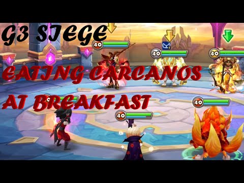 HITTING CARCANO DEFENSES - NEVER SAME OFF - Doubt vs Plan Pew Pew vs N3w3ra - Summoners War