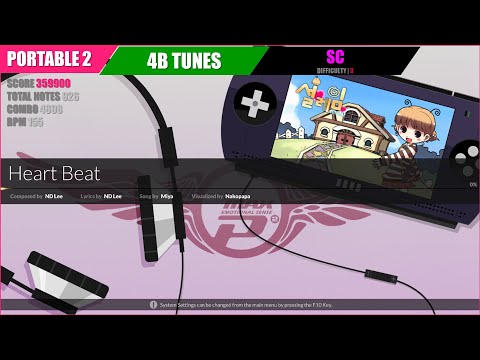 [DJMAX RESPECT V] Heart Beat (4B SC [☆3]) - PORTABLE 2 [720p]