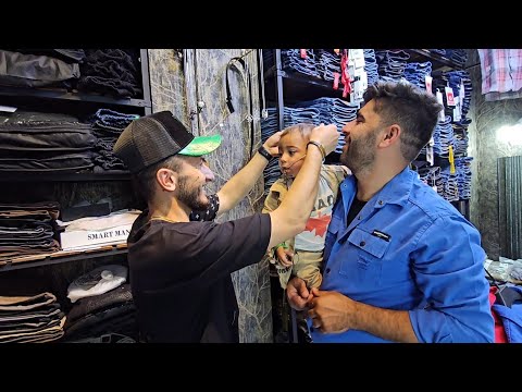 Buying clothes for little Arad by his father????: nomadic documentary
