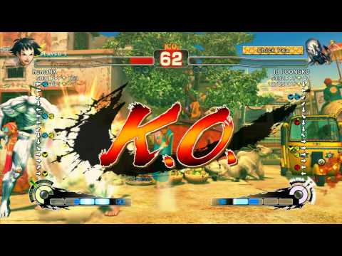 huntaNX (Makoto) vs Poongko (Seth) - SSF4 Arcade Edition Xbox Live Ranked Match