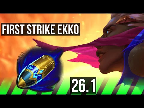 EKKO vs UDYR (JGL) | First Strike, 41K damage | KR Master | 26.1