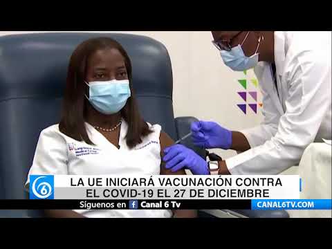 La Unión Europea iniciará vacunación contra COVID-19 el 27 de diciembre