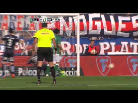 No pudo Caruzzo y tampoco Matos. San Lorenzo 0 - Banfield 0. Fecha 22. Primera 2015. FPT