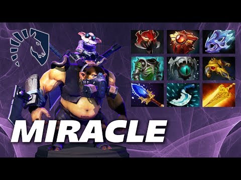 Miracle Super 9 slotted Alchemist - Dota 2 Pro Gameplay