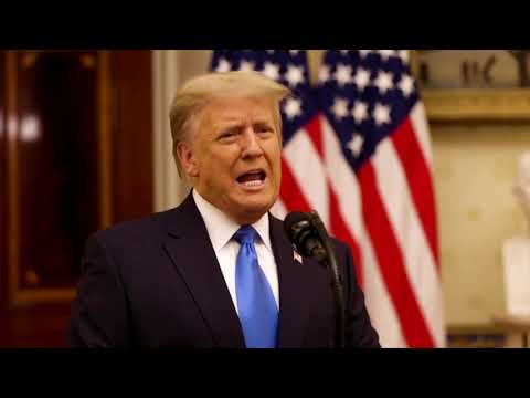 特朗普告別演說不提拜登 (Trump farewell speech doesn't mention Biden)