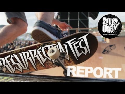 RESURRECTION FEST 2013 - Report by 2guys1tv