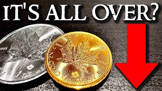 Gold & Silver Price CRUSHED Lower Today - Is the Rally OVER?